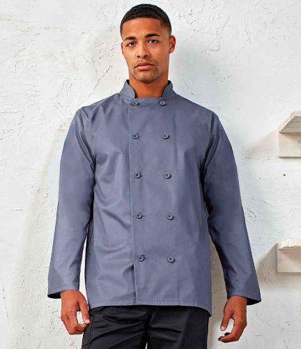 Premier Long Sleeve Chef's Jacket - STE - S